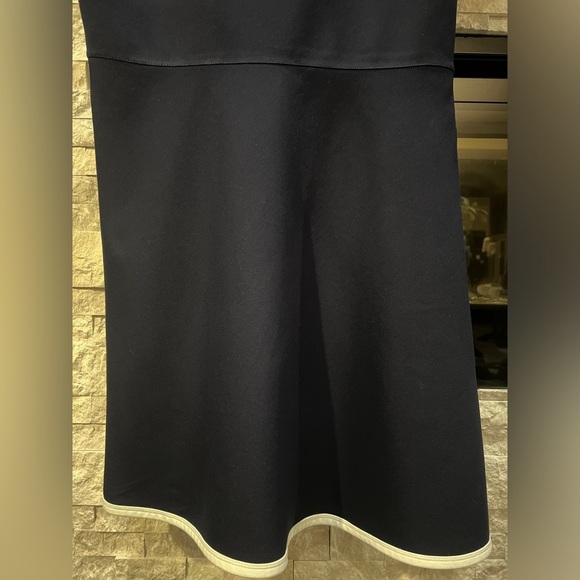 J Crew Blue plain drop waist dress size 10 - Picture 6 of 9